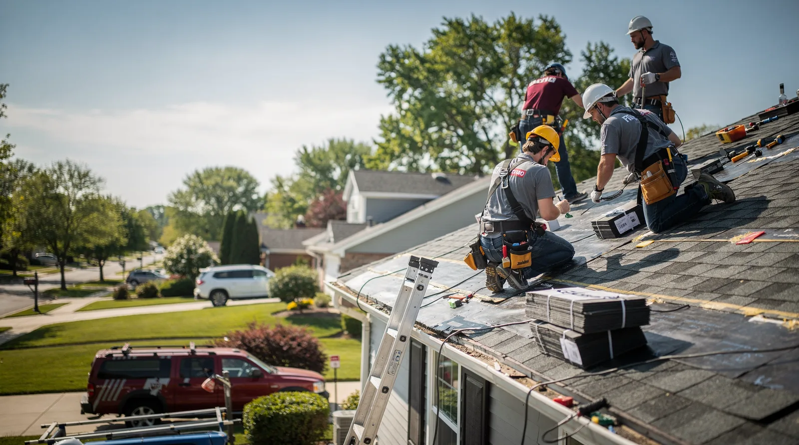 Roof Repair in Passadumkeag, ME around you